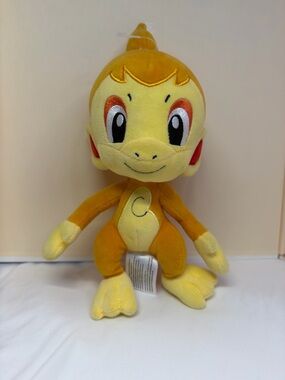 Pokemon Yellow and Orange Chimchar Plush Toy